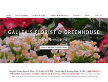 Tablet Screenshot of galleas.com